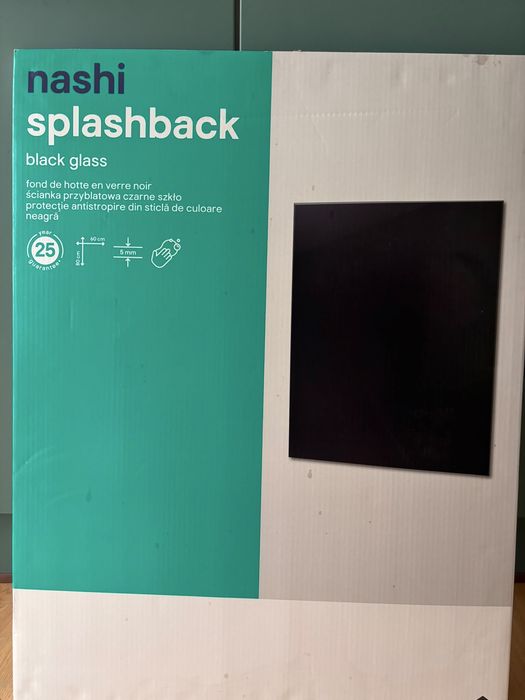 Backsplash sticla securizată pentru perete hotă/plită