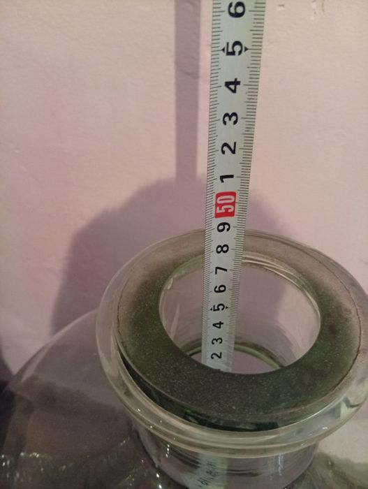 Стъклена дамаджана 22литра