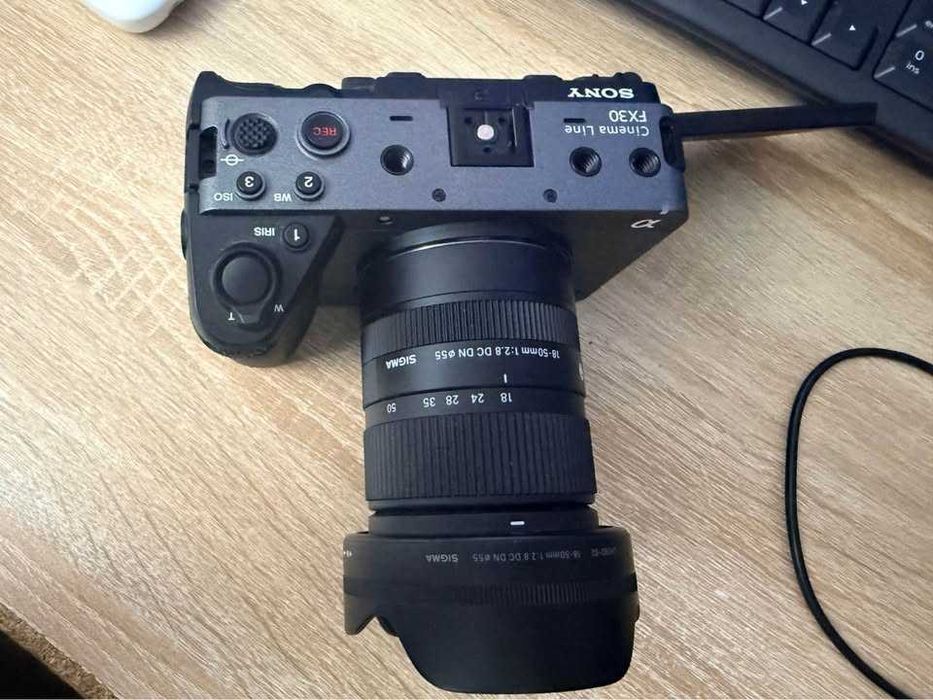 Sony FX30 Cinema Line