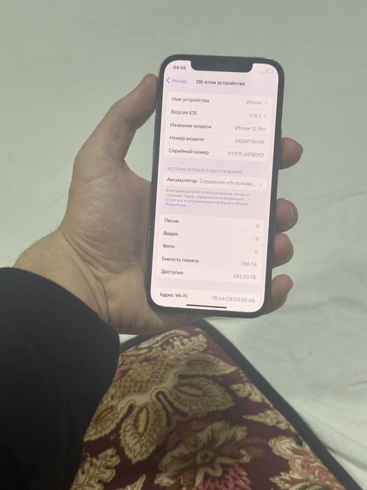 Iphone 12 pro 256 gb sotiladi