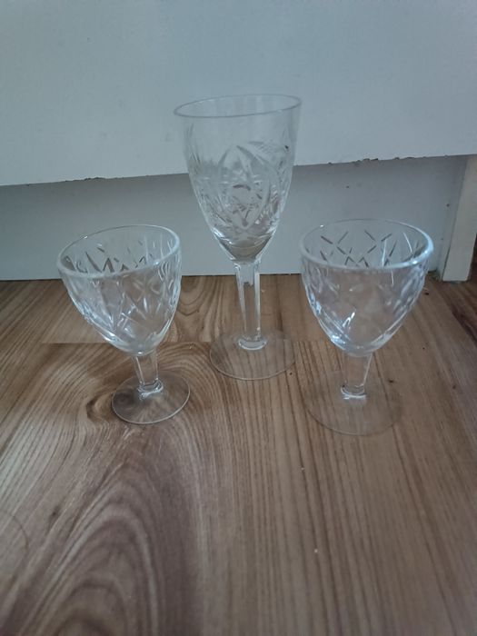 Рюмки хрустальные СССР 3 шт за 500