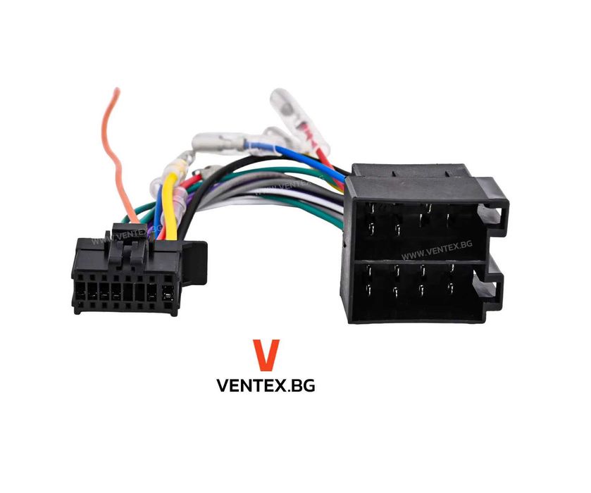 Преходна букса от ISO към 16 pin за радио Pioneer DEH MVH след 2003 г.