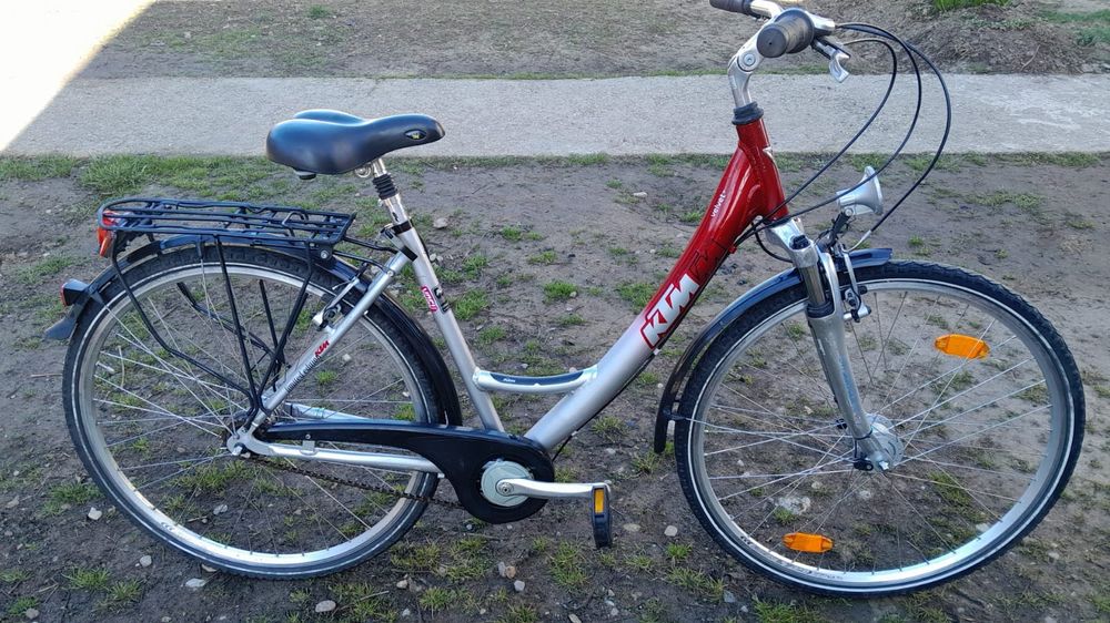 Bicicleta strada KTM,28 inchi,Aluminiu,cadru M,7V Nexus, dinam butuc