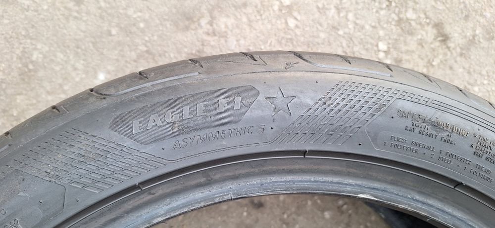 6.6mm! 245 45 18 Goodyear eagle F1 asymmetric 5