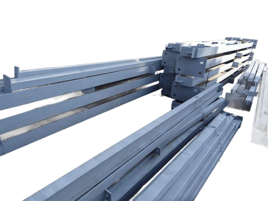 Vand structura metalica 18 x 12 x 6m, completa plafon laterale IPE 300