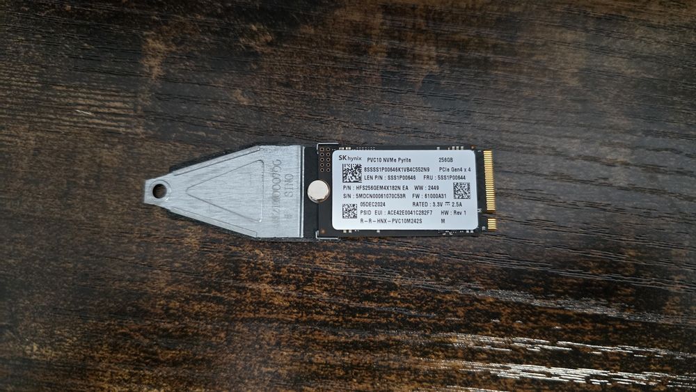 SSD SK hynix m2 nvme 256gb