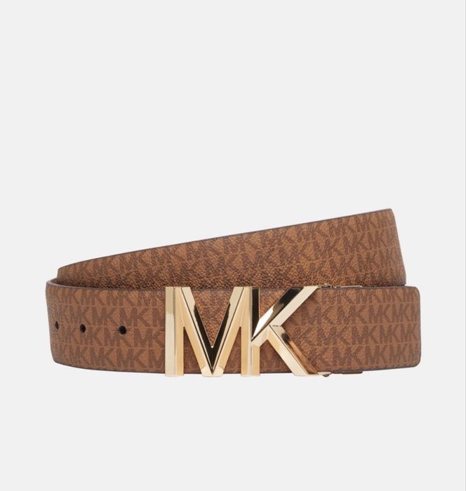 Колан с две лица Michael Kors телешка кожа