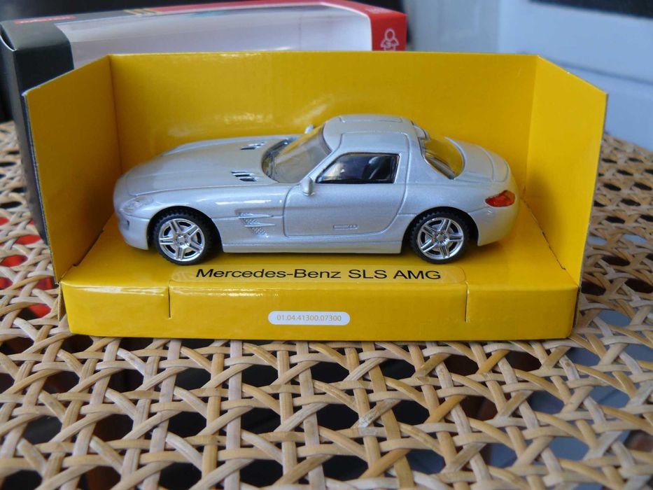 Macheta Auto MERCEDES-BENZ SLS AMG Scara 1:43,Noua In Cutie, RASTAR