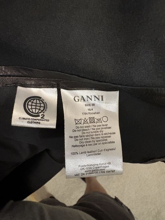 Camasa dama piele Ganni