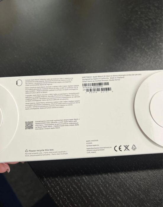 Apple Watch SE(Gen 2) 40mm/M GPS Sigilat