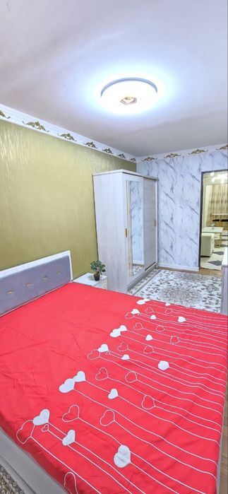 Метро Новза 2/2/4 балк 2х6, кирпичь, 54 м2 с мебелью и техникой