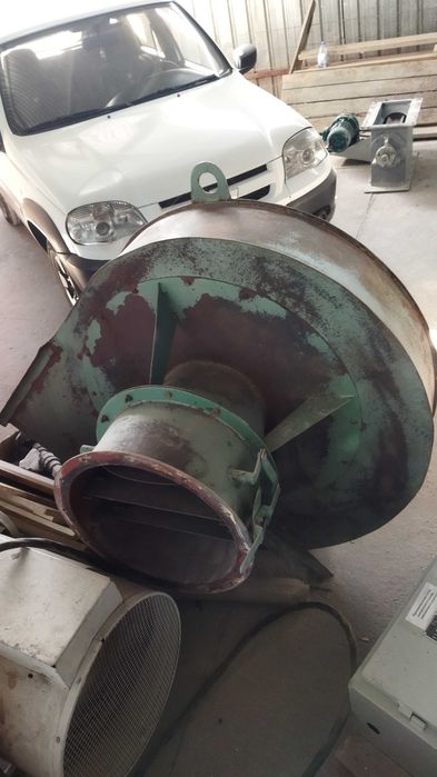 Вытяжка улитка с удлинителем вала.