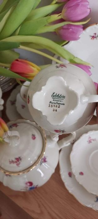 Сервиз за чай, костен порцелан, Edelstein Maria Theresia