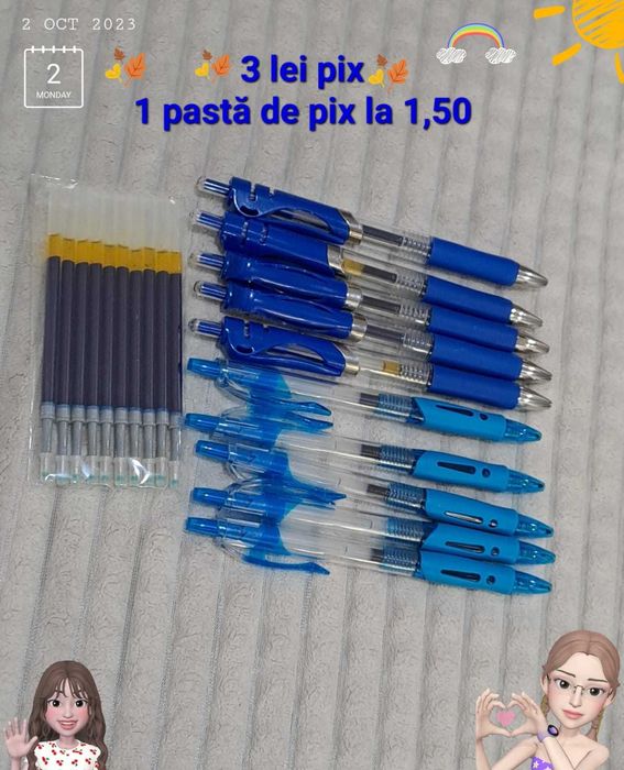 5 PIXURI la 2 lei+ 10 rezerve