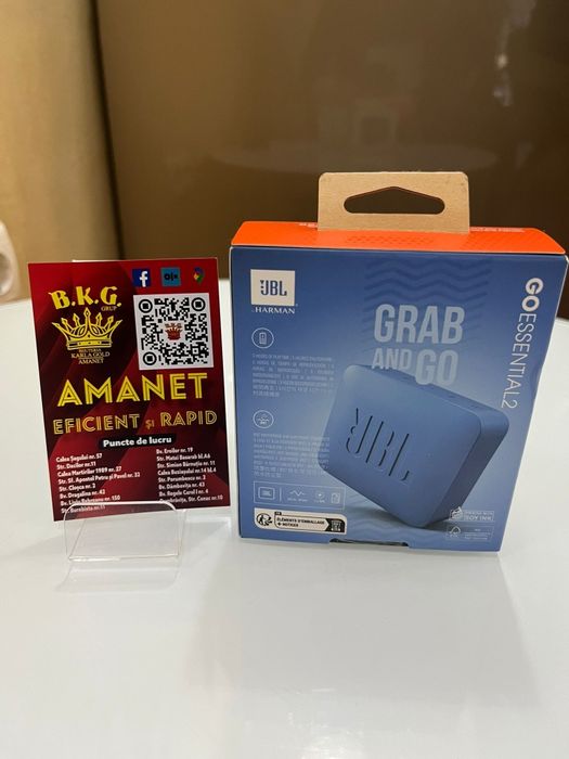 Jbl Go Essential 2 sigilat Amanet BKG