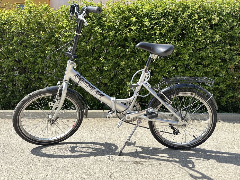 Bicicletă pliabilă Gri