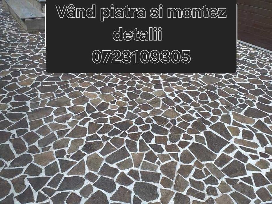 Vand piatra si montez naturală de munte