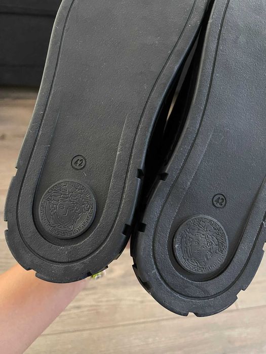 Adidasi Pantofi Sport Versace din piele marimea 42 , 2 modele