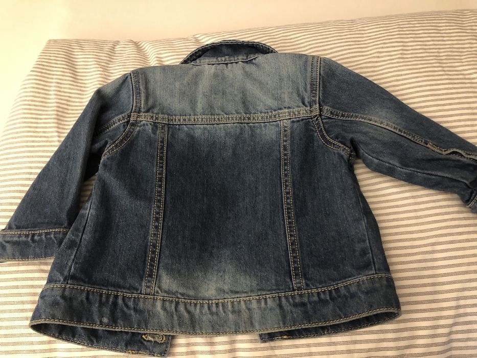 Geaca Next / jacheta blugi / jeans pentru bebe