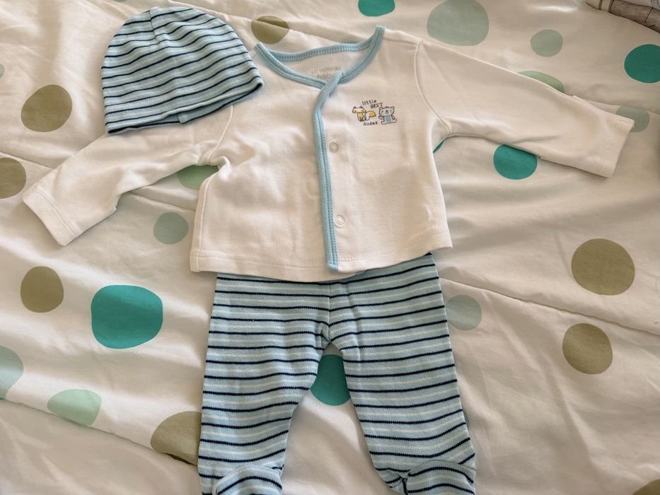 Лот дрешки за новородено H&M, Bebetto, Rainyи др. 50-56