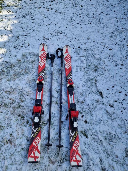 Детски ски, обувки и каска