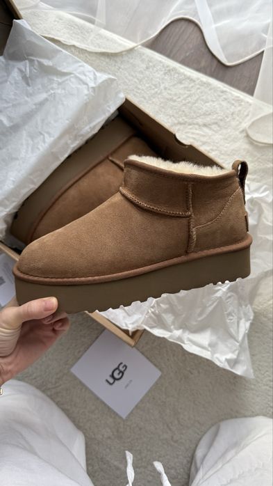 Угги зима теплые, овчина