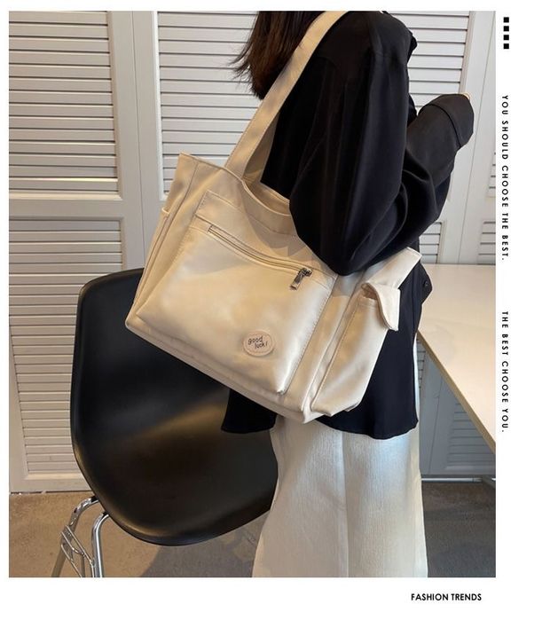 сумка-шоппер белая