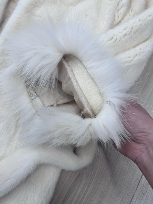 Шуба норковая , воротник писец