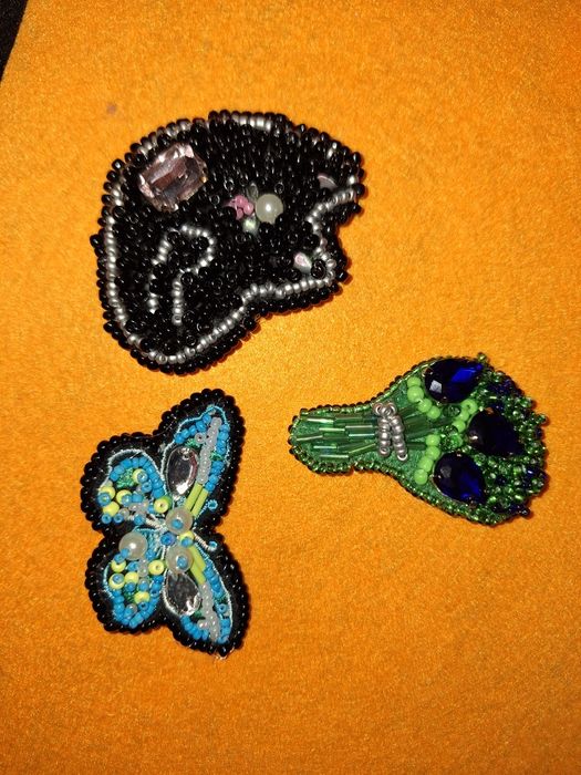 Брошки ръчна изработка