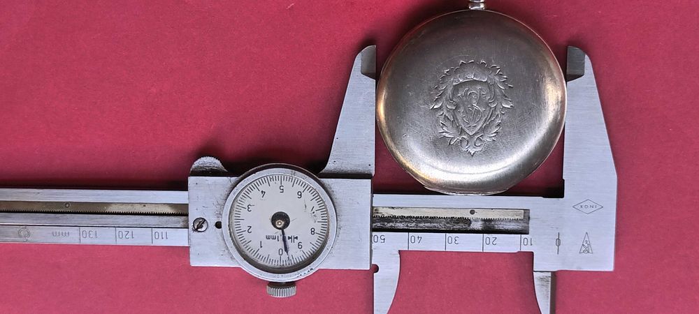 Ceas de buzunar Omega argint 800