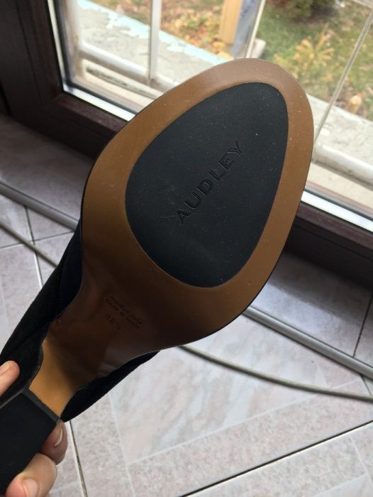 Дамски обувки  - боти естествен велур АUEDLY 39