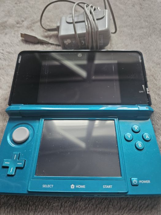 Nintendo 3ds aqua blue modat