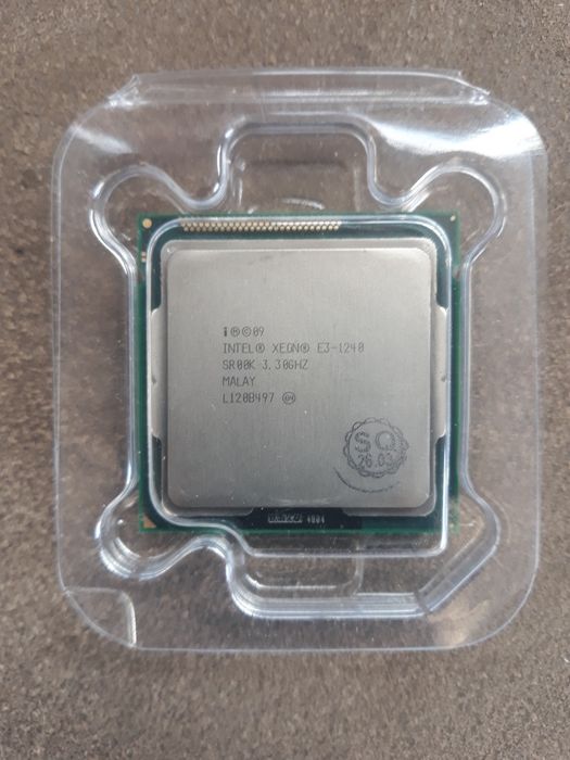Процессор Xeon e3 1240