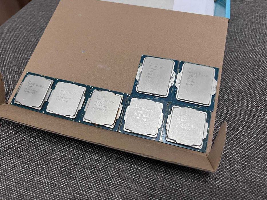 Процессоры Intel Core i3 / Core i5 / Core i7 (LGA1151 - LGA1700)