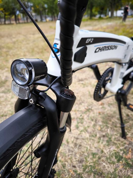 Чисто Нов електрически сгъваем велосипед Chrisson EF2