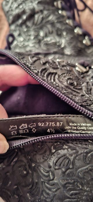 Botine dama/ piele Gabor 38