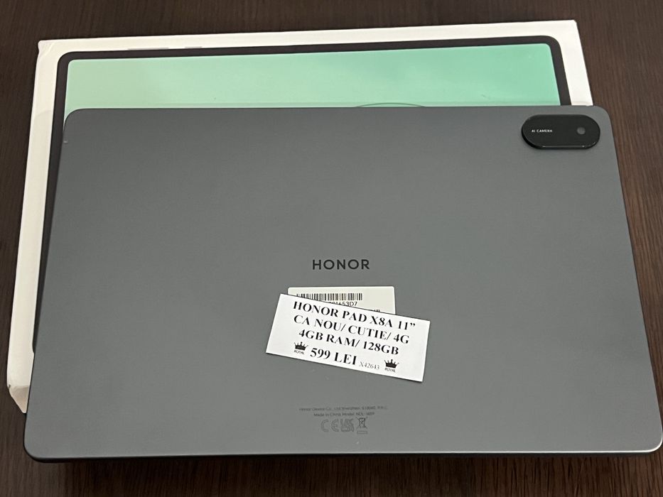 Amanet Royal CB: Tableta Honor Pad x8a 11inch 4g wifi cutie ca noua