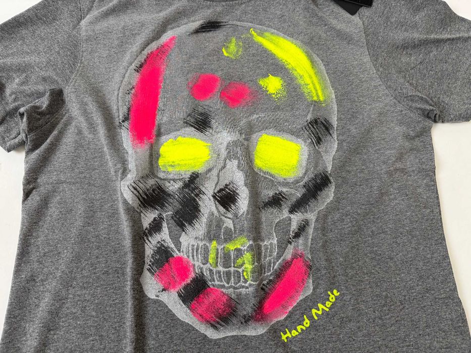 Тениска Philipp Plein Handmade Skull