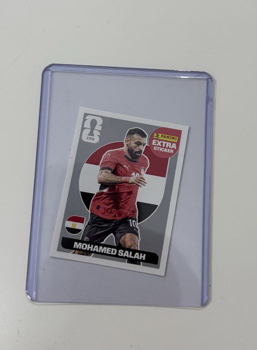 Mohamed Salah Silver Extra Sticker