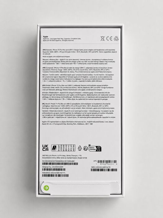 Iphone 15 pro max fara garantie