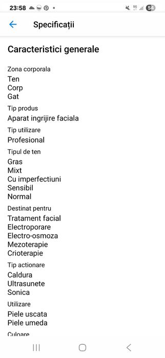 Combina cosmetica Juviskin cu 3 functii Mezoterapie fara ace, Ultrasun