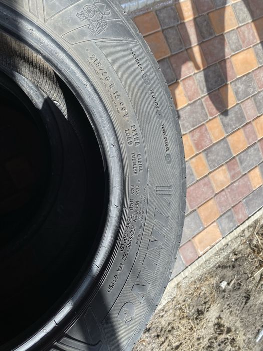 Летняя резина 215/60 r16