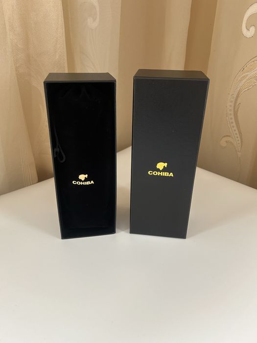 Преносима кожена кутия за пури (хумидор) Cohiba – за 5–6 пури