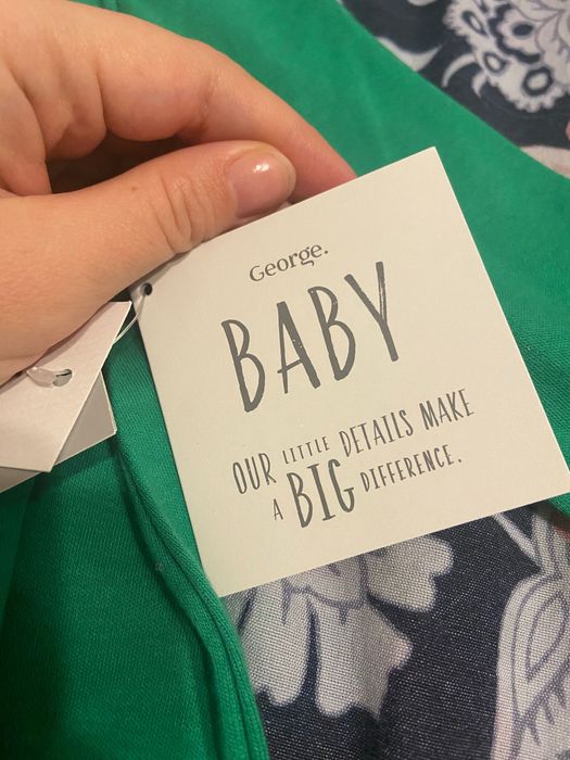 Коледно костюмче Geogre / Елф 0-3 месеца