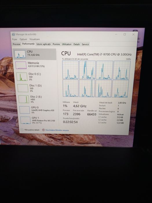 Workstation Pc Dell Precision 3431 intel Core  i7 9700 ssd wifi
