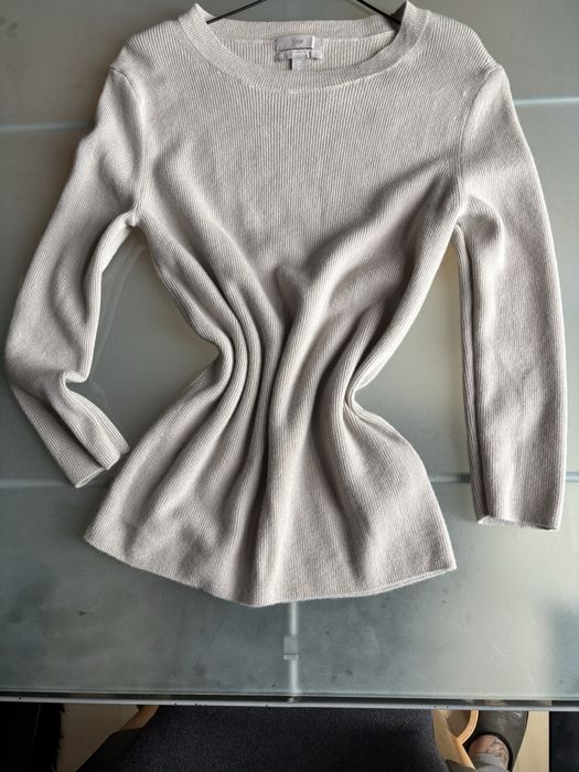 Bluza din casmir bej M