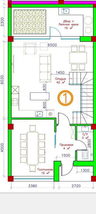Котедж, Таунхаус. Townhouse, Kotedj