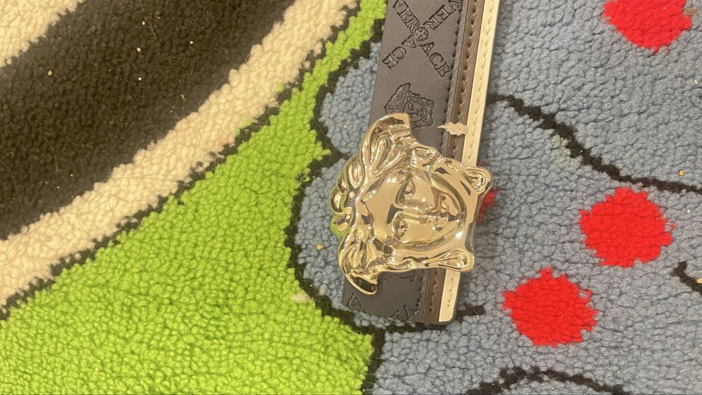 Ремень Версачи оригинал сделано в италий