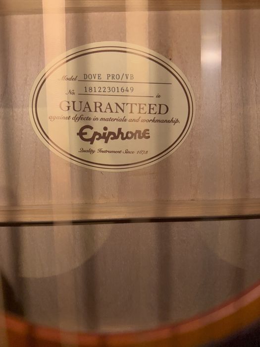 Epiphone Dove Pro vb