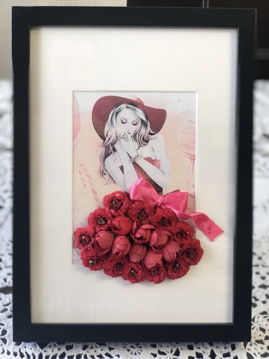 Цветочные 3D Картины